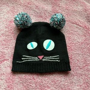Kids cat winter hat